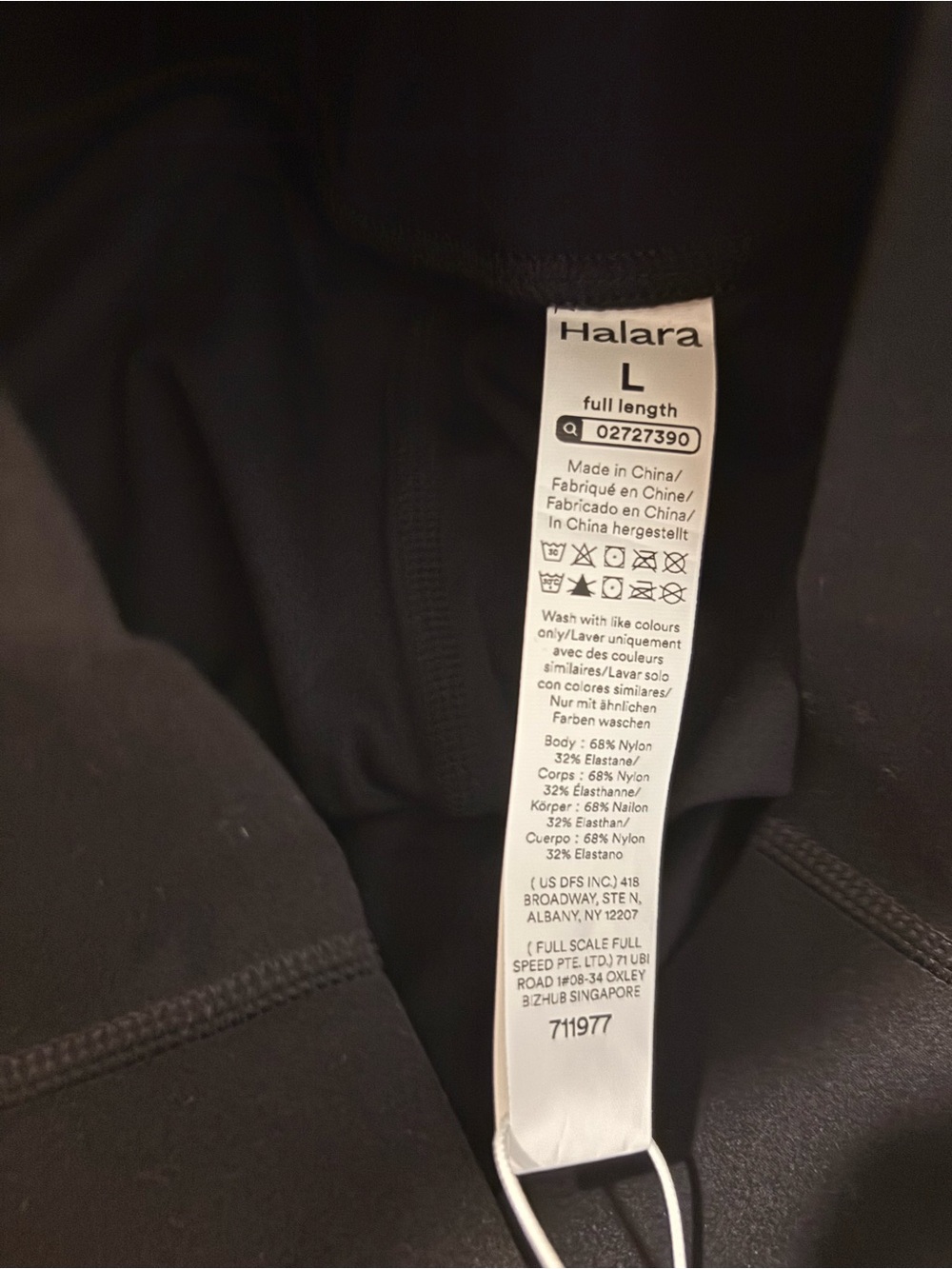 HALARA Black Full-Length Leggings - Picture 4 of 7